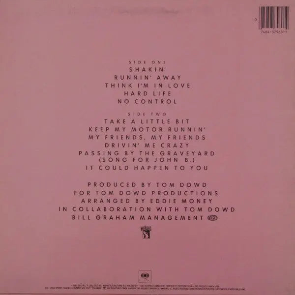 Eddie Money – No Control -  1982 Original, SEALED! VinylPursuit.com