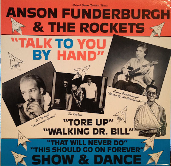 Anson Funderburgh and The Rockets – Talk To You By Hand - US Pressing in Shrinkwrap!