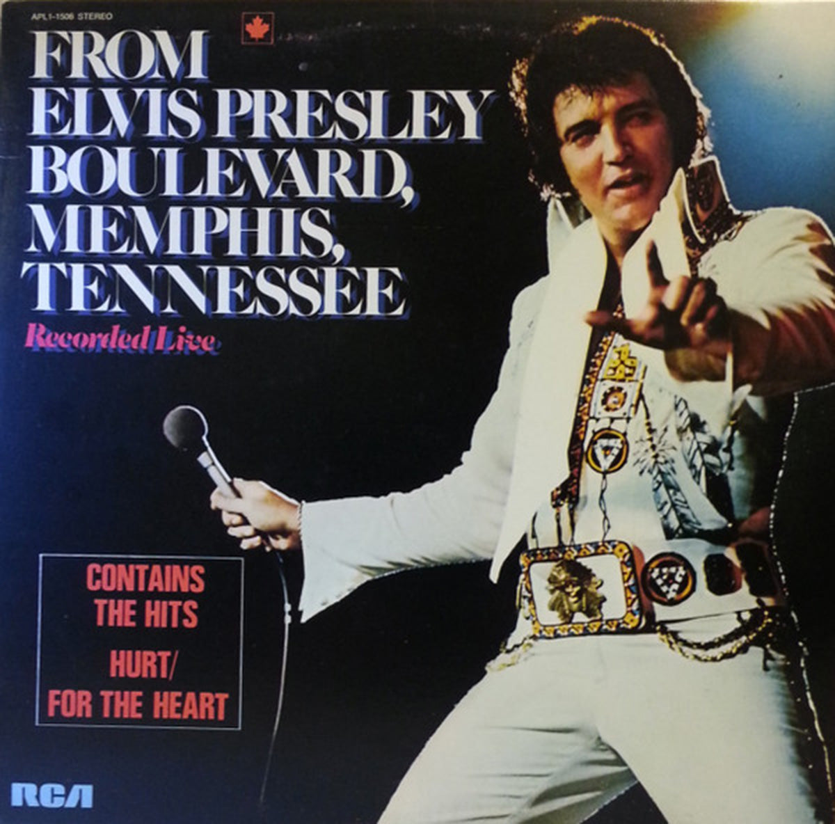 Elvis Presley – From Elvis Presley Boulevard, Memphis, Tennessee - 1976 VinylPursuit.com
