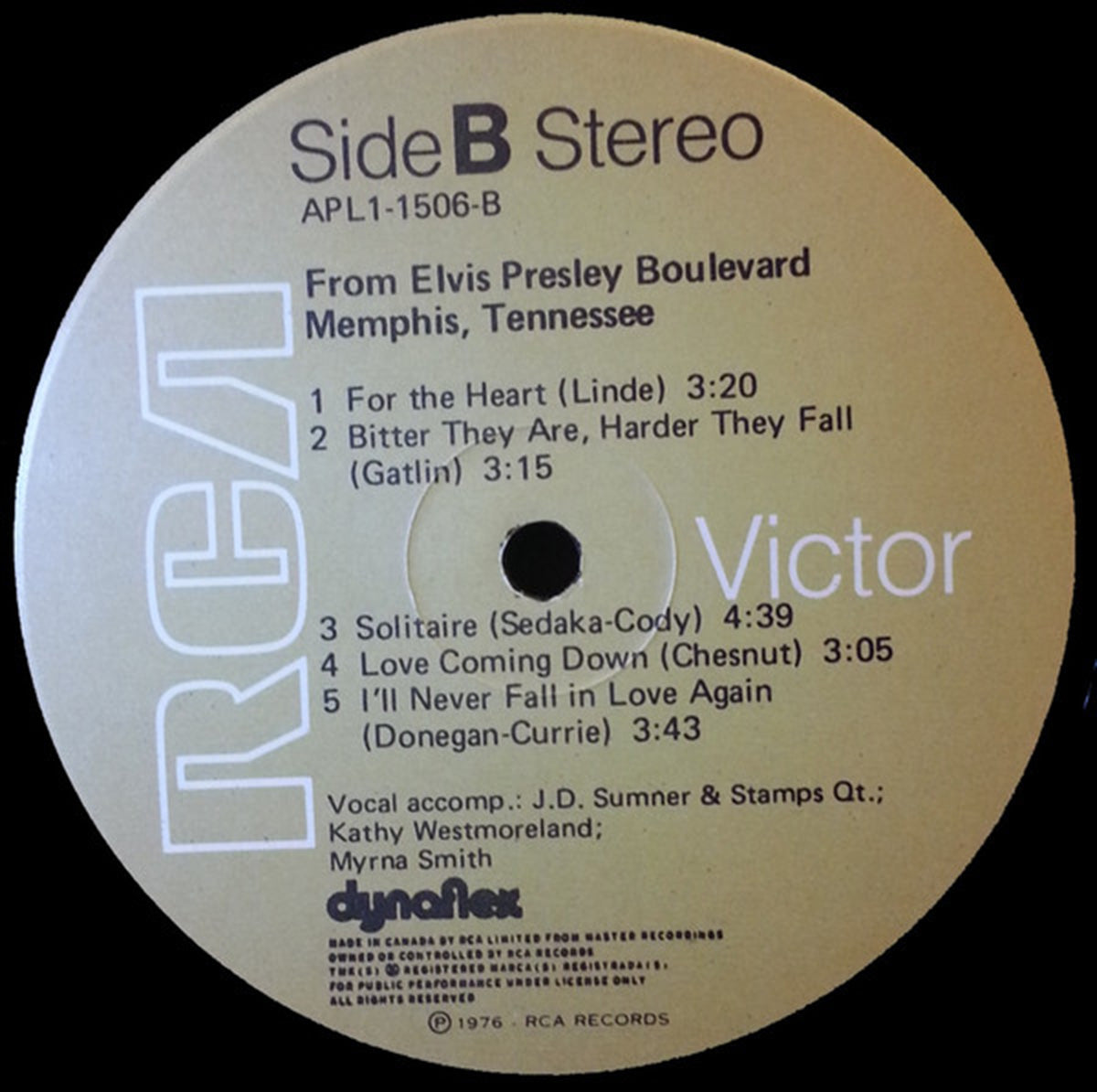 Elvis Presley – From Elvis Presley Boulevard, Memphis, Tennessee - 1976 VinylPursuit.com