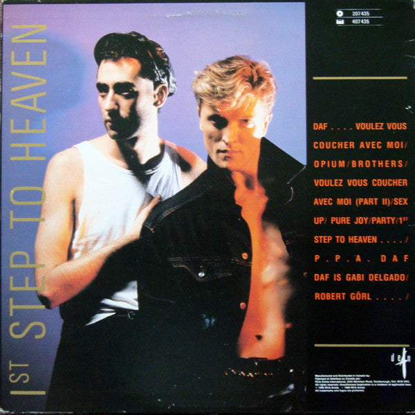 DAF - 1st Step To Heaven  - 1986 VinylPursuit.com