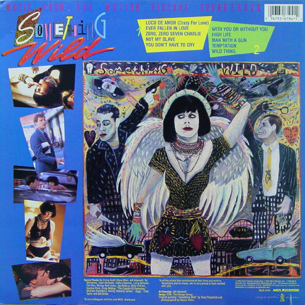 Something Wild - Motion Picture Soundtrack - 1986 US Pressing in Shrinkwrap VinylPursuit.com