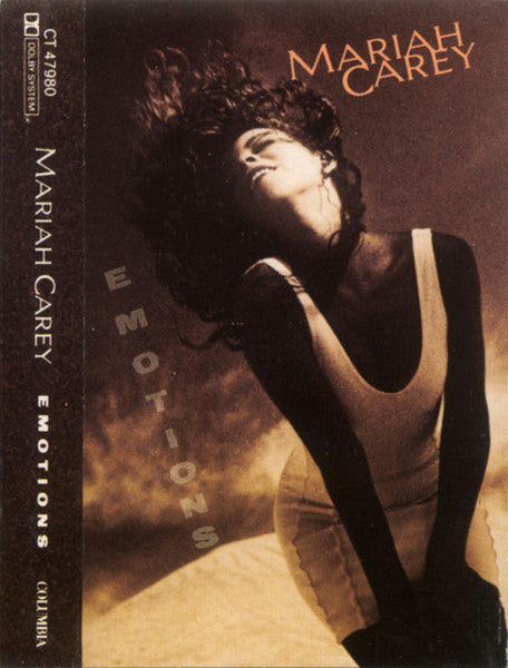 Mariah Carey – Emotions - 1991 Cassette VinylPursuit.com