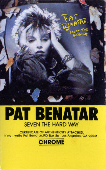 Pat Benatar – Seven The Hard Way - 1985 Cassette VinylPursuit.com