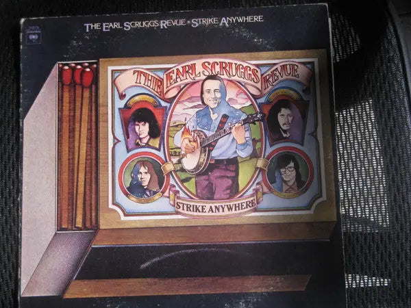 Earl Scruggs Revue – Strike Anywhere - 1977 US Original VinylPursuit.com