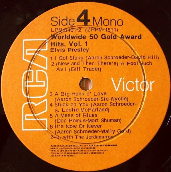 Elvis – Worldwide 50 Gold Award Hits, Vol. 1 - 1970 Box Set with Souvenir Photo Album VinylPursuit.com
