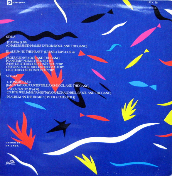Kool And The Gang* – Joanna / Tonight / You Can Do It - 1983 UK Original VinylPursuit.com