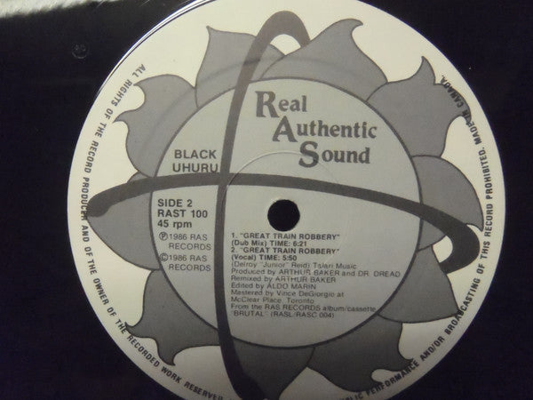 Black Uhuru – Great Train Robbery - 1986 Orginal VinylPursuit.com