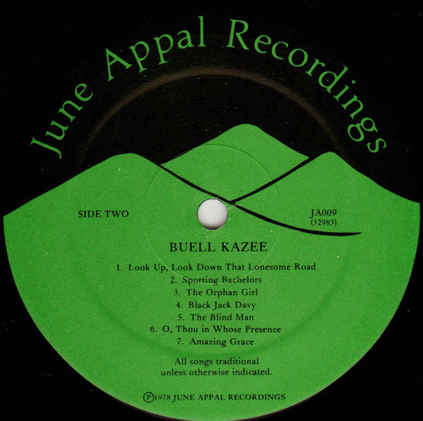 Buell Kazee – Buell Kazee - 1978 US Pressing with Booklet VinylPursuit.com