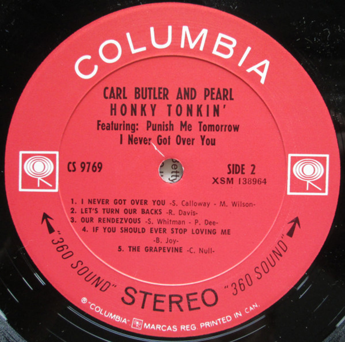 Carl Butler And Pearl – Honky Tonkin VinylPursuit.com