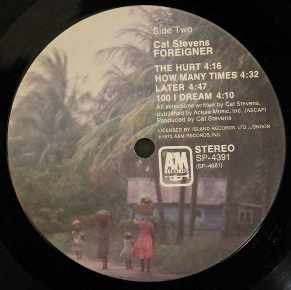 Cat Stevens – Foreigner - 1973 w Postcard! VinylPursuit.com