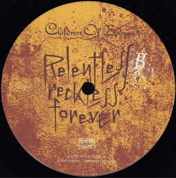 Children Of Bodom – Relentless Reckless Forever - Original Finnish Pressing, Rare VinylPursuit.com