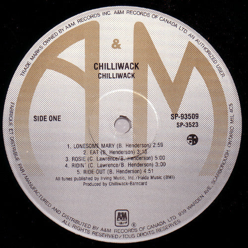 Chilliwack – Chilliwack - Double Album VinylPursuit.com