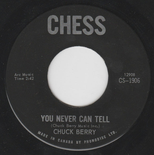 Chuck Berry – You Never Can Tell / Brenda Lee -  7" Single - 1964 Vinyl Pursuit Inc