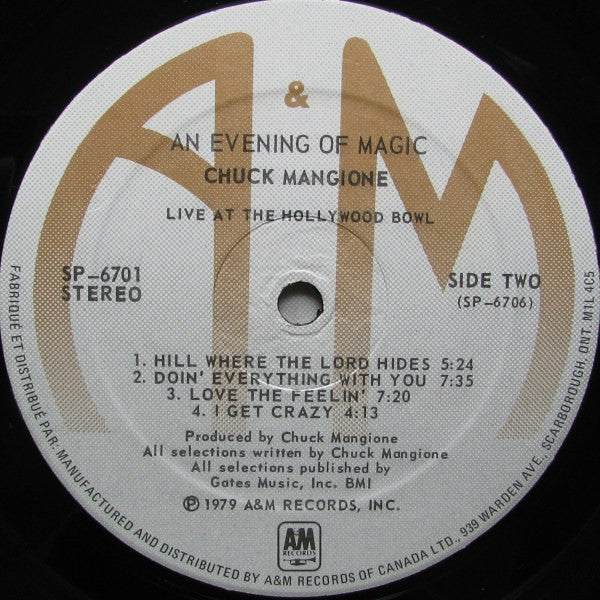 Chuck Mangione – Live At The Hollywood Bowl (An Evening Of Magic) - 1979 Pressing! VinylPursuit.com