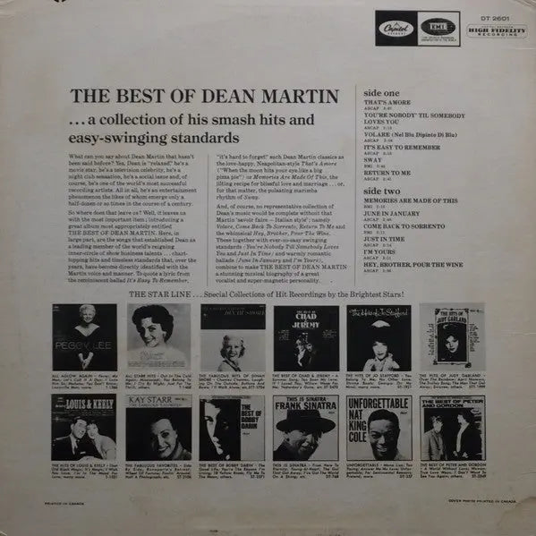 Dean Martin – The Best Of Dean Martin - 1966 Pressing VinylPursuit.com