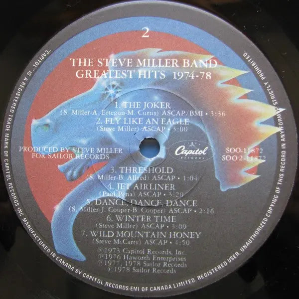 Steve Miller Band –  Greatest Hits 1974-78 - Original Pressing VinylPursuit.com
