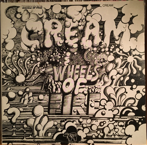 Cream – Wheels Of Fire - 1968 Original - Vinyl Pursuit Inc