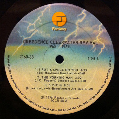 Creedence Clearwater Revival – 1968-1969 - A 1978 Double Album Compilation! VinylPursuit.com