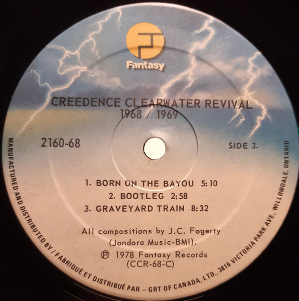 Creedence Clearwater Revival – 1968-1969 - A 1978 Double Album Compilation! VinylPursuit.com