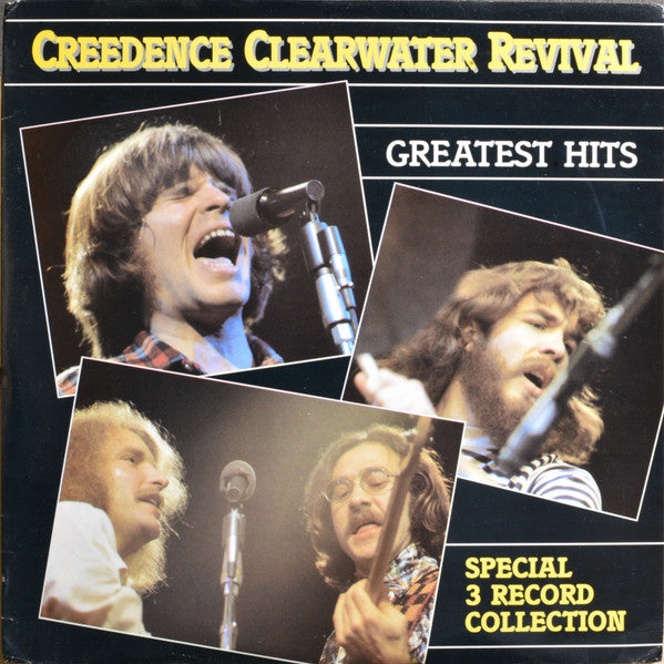 Creedence Clearwater Revival – Greatest Hits - 1985 3-Album Set! VinylPursuit.com