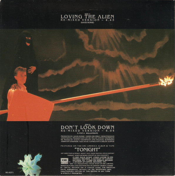 David Bowie – Loving The Alien - 7" Single, 1985 Gatefold Vinyl Pursuit Inc