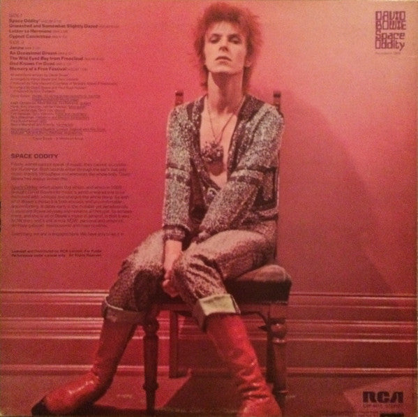 David Bowie – Space Oddity - 1973 US Pressing Vinyl Pursuit Inc
