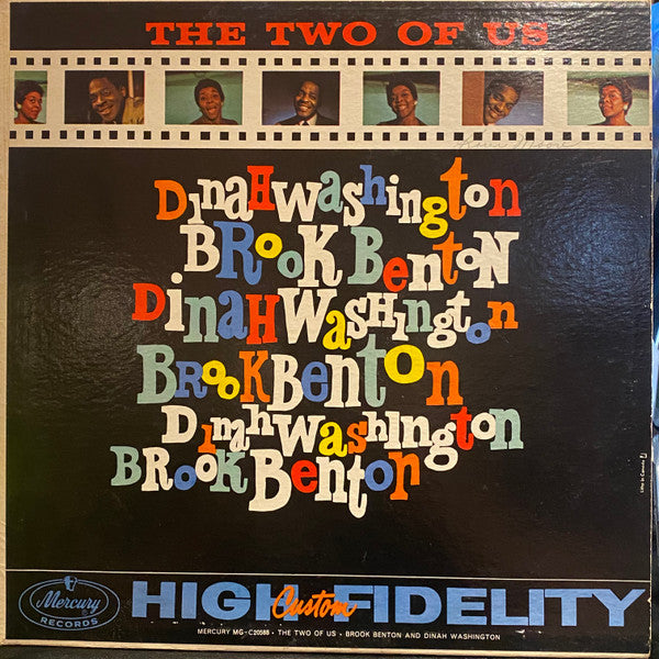 Dinah Washington And Brook Benton – The Two Of Us - 1960 MONO Pressing VinylPursuit.com