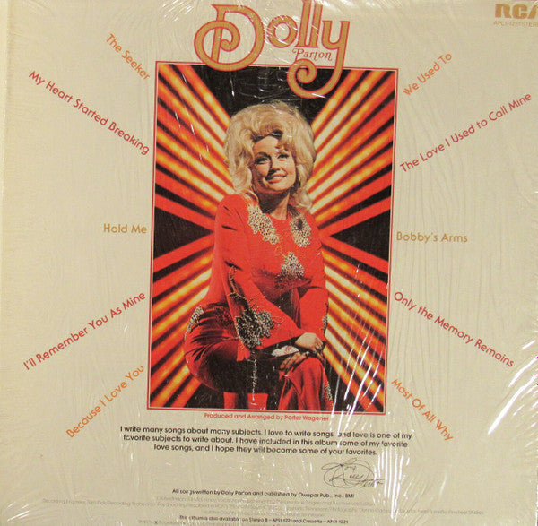 Dolly Parton – Dolly, The Seeker / We Used To - US Pressing! Vinyl Pursuit Inc
