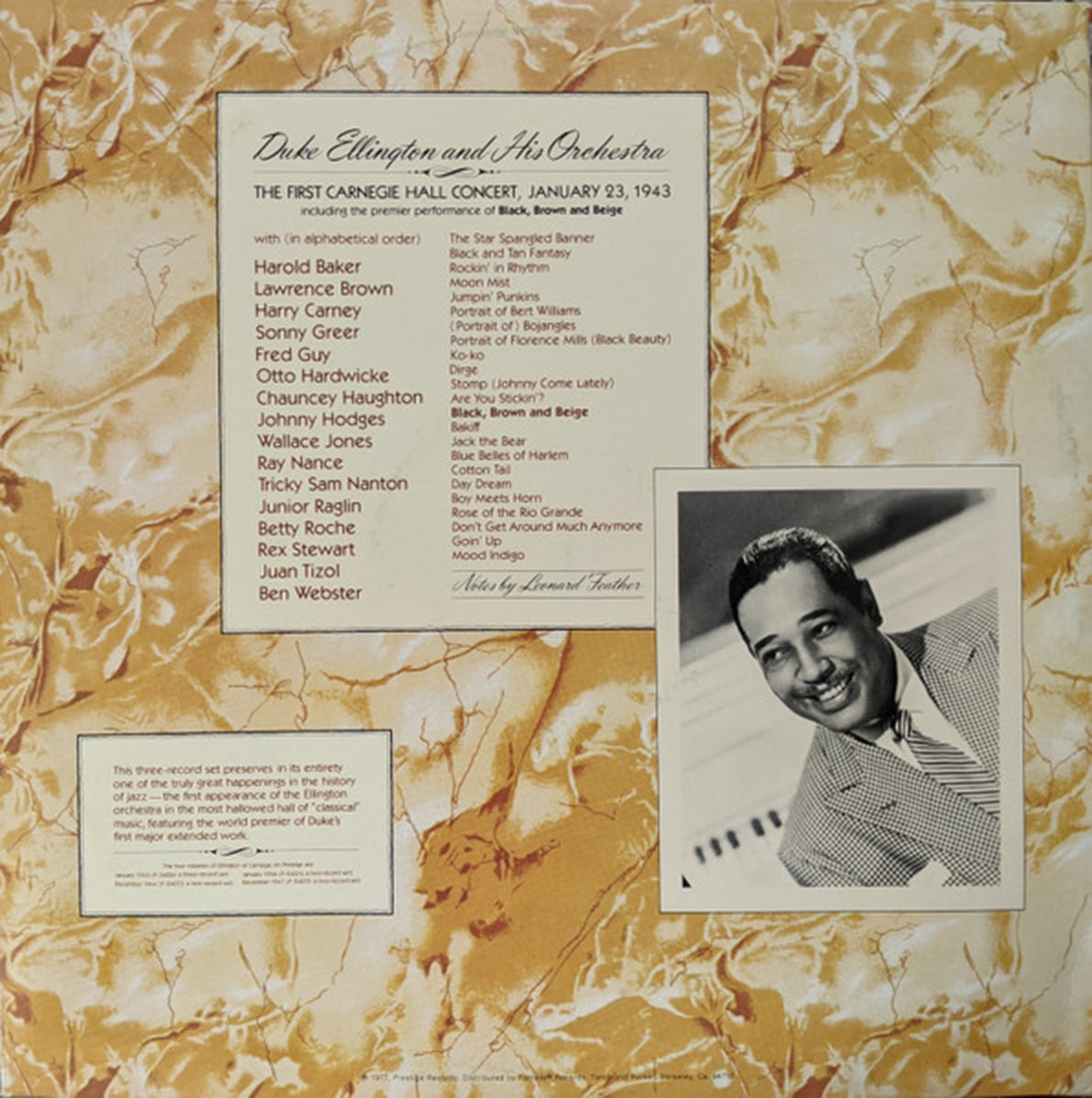 Duke Ellington And His Orchestra – January - 1977 US Pressing VinylPursuit.com