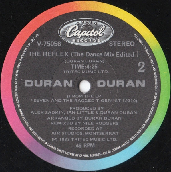 Duran Duran – The Reflex (The Dance Mix) - 1984