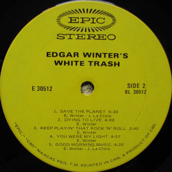 Edgar Winter's White Trash – Edgar Winter's White Trash - 1971 Pressing VinylPursuit.com