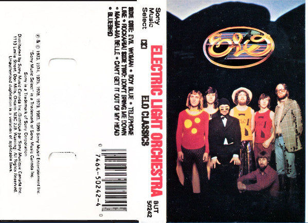 Electric Light Orchestra – ELO Classics - Cassette VinylPursuit.com