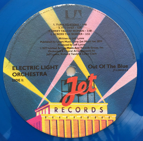 Electric Light Orchestra – Out Of The Blue - 1977 US Original Blue Vinyl! VinylPursuit.com