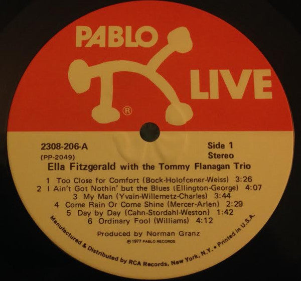 Ella Fitzgerald With The Tommy Flanagan Trio – Montreux '77 - US Pressing in Shrinkwrap!