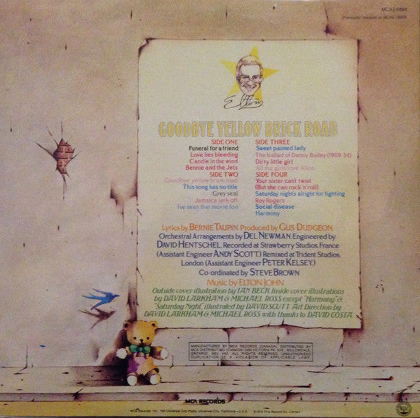 Elton John – Goodbye Yellow Brick Road - 1980 in Shrinkwrap VinylPursuit.com