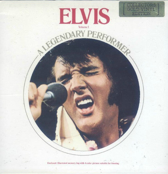 Elvis Presley – A Legendary Performer - Volume 1 - 1974 Gold Vinyl VinylPursuit.com