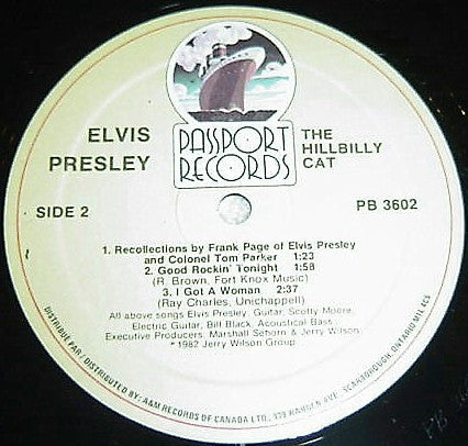 Elvis Presley – Elvis: The Hillbilly Cat VinylPursuit.com