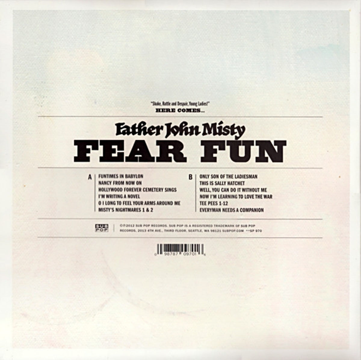 Father John Misty – Fear Fun VinylPursuit.com