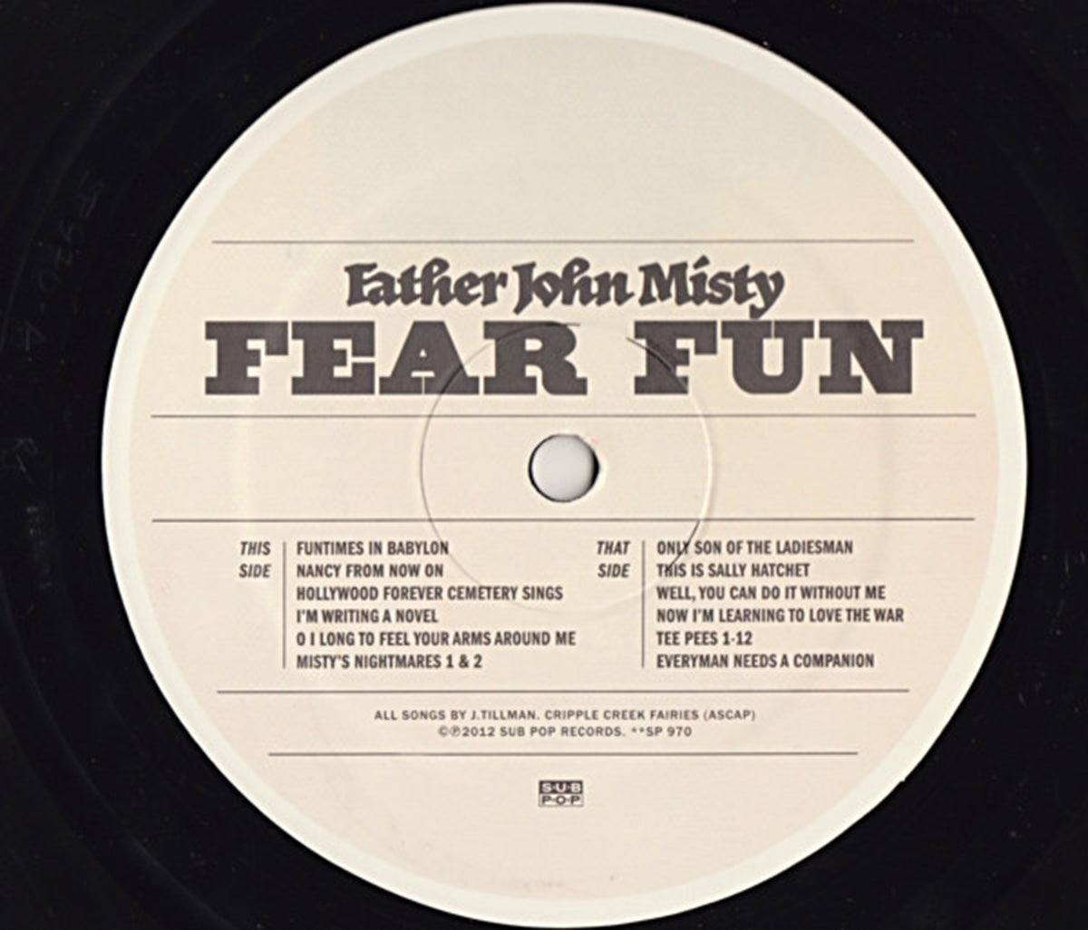 Father John Misty – Fear Fun VinylPursuit.com
