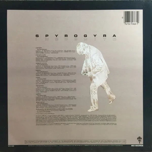 Spyro Gyra – Incognito - 1982 Original VinylPursuit.com