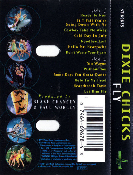Dixie Chicks – Fly - 1999 Cassette VinylPursuit.com
