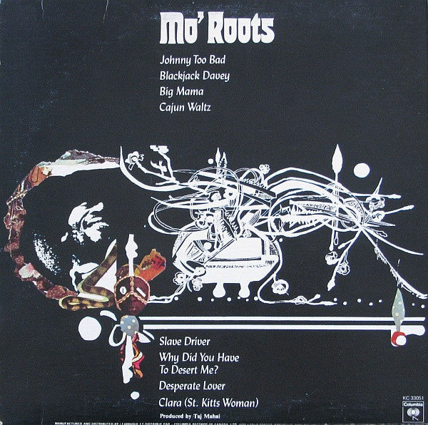 Taj Mahal – Mo' Roots - 1974 Original! VinylPursuit.com
