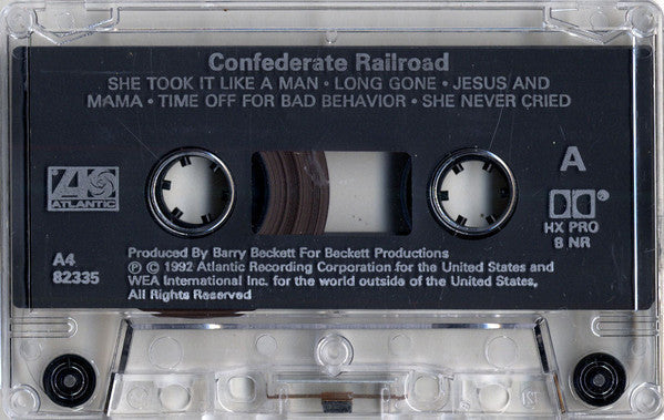 Confederate Railroad – Confederate Railroad - 1992 Cassette VinylPursuit.com