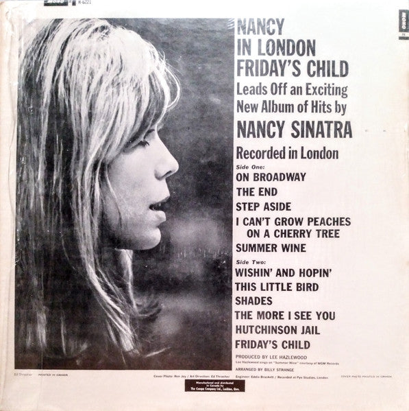 Nancy Sinatra – Nancy In London VinylPursuit.com