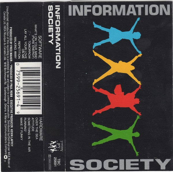 Information Society – Information Society - 1988 Cassette VinylPursuit.com