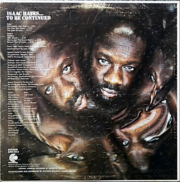 Isaac Hayes - To Be Continued - 1970 Original VinylPursuit.com
