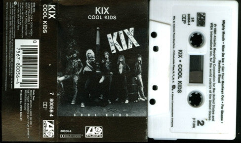Kix  – Cool Kids - 1983 US Cassette VinylPursuit.com