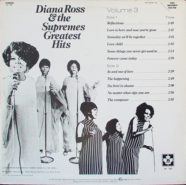 Diana Ross and The Supremes – Greatest Hits Volume 3 VinylPursuit.com