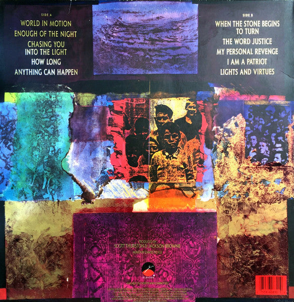 Jackson Browne – World In Motion - US 1989 Original VinylPursuit.com